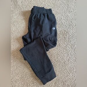 Champion Black Jogger Sweatpants